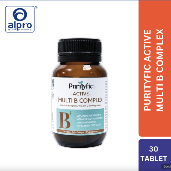 Purityfic Active Multi B Complex 30Tab